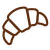 Croissant icon